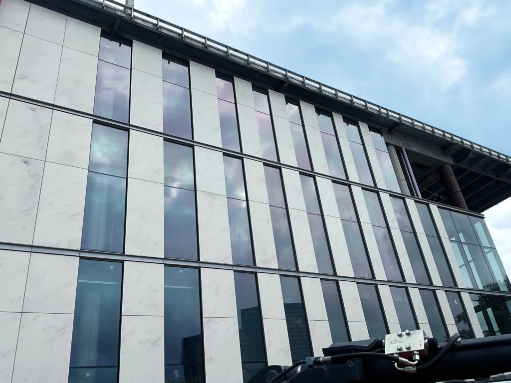 Concept-to-detail facade rendering for architects — curtain wall design assist, performance modeling, and coordination